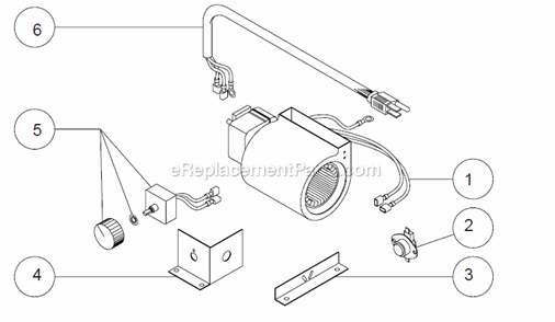Part Location Diagram of 80381 US Stove Company 110 Deg F Snap Disc (low Limit